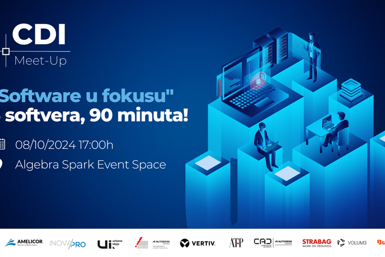 6. CDI Meet- up  - "Software u fokusu": 3 softvera, 90 minuta!