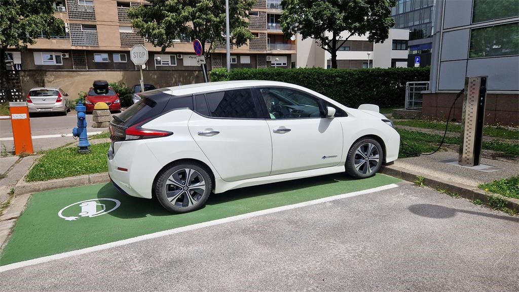 Electric Vehicle Charging Station in Our Parking Lot: A Step Towards a Sustainable Future